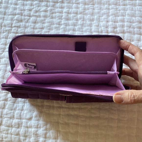 Lug Life Double Back Wallet Purple - Picture 5 of 8